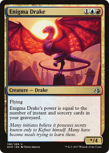 Image for Enigma Drake (198) (AKH) - Magic: The Gathering