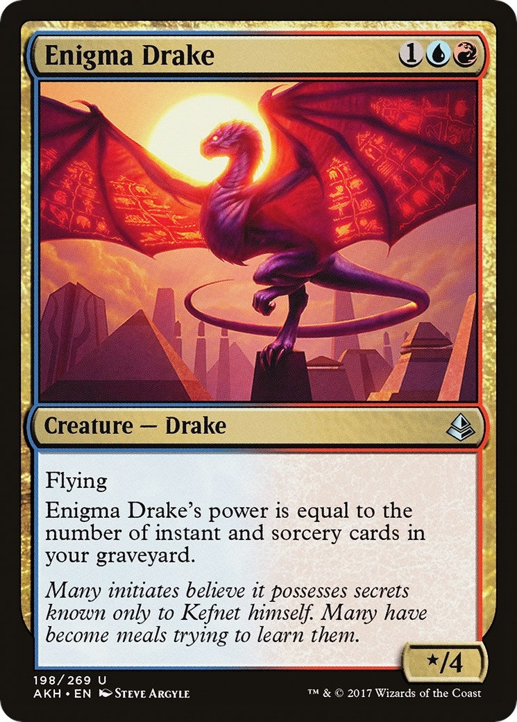 Image for Enigma Drake (198) (AKH) - Magic: The Gathering