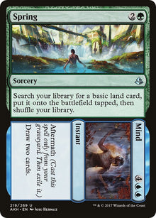 Image for Spring // Mind (219) (AKH) - Magic: The Gathering
