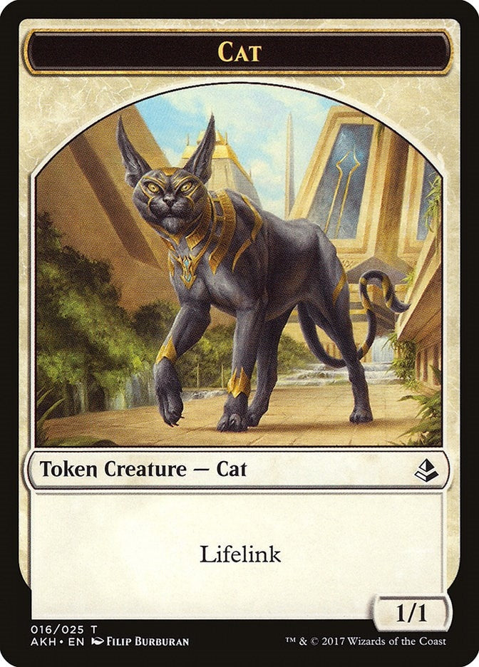 Cat Token (16) (Amonkhet)