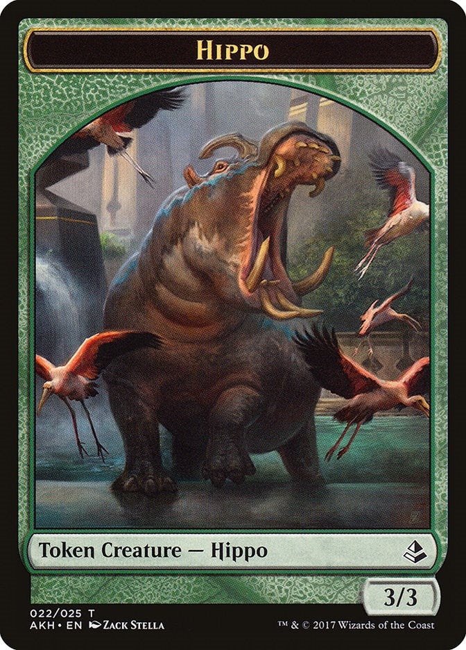 Hippo Token (22) (Amonkhet)