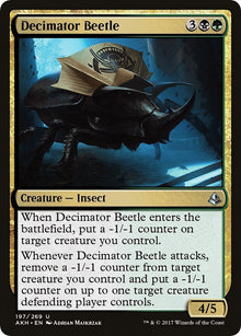 Image for Decimator Beetle (197) (AKH) - Magic: The Gathering