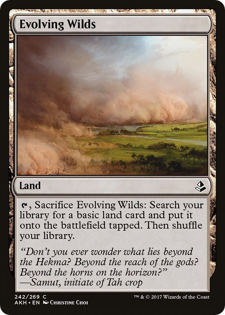 Image for Evolving Wilds (242) (Amonkhet) - Magic: The Gathering