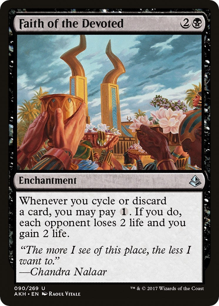 Image for Faith of the Devoted (90) (Amonkhet) - Magic: The Gathering