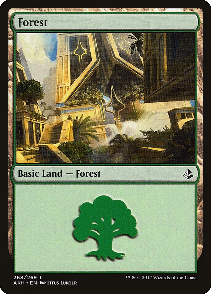 Image for Forest (268) (268) (Amonkhet) - Magic: The Gathering