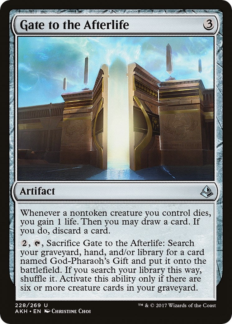 Image for Gate to the Afterlife (228) (Amonkhet) - Magic: The Gathering