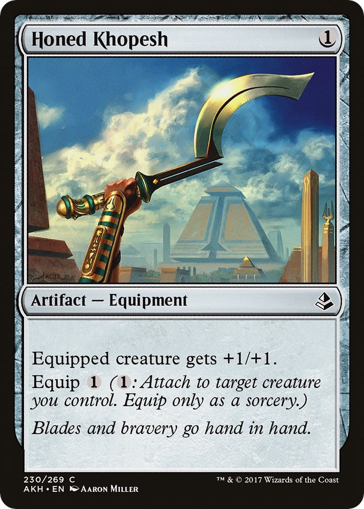 Image for Honed Khopesh (230) (Amonkhet) - Magic: The Gathering