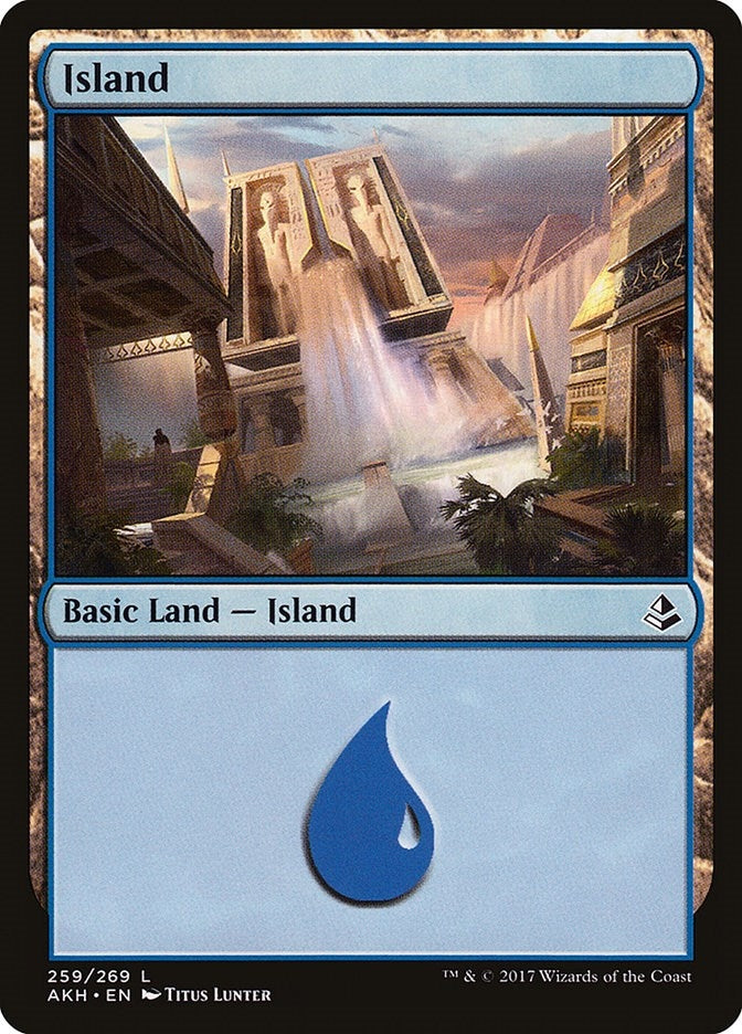Image for Island (259) (259) (Amonkhet) - Magic: The Gathering