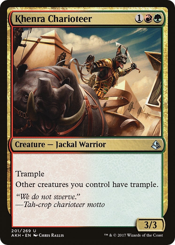 Image for Khenra Charioteer (201) (AKH) - Magic: The Gathering