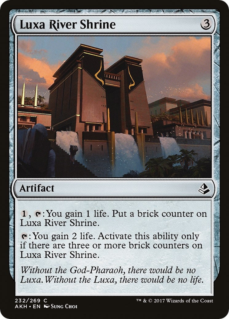 Image for Luxa River Shrine (232) (Amonkhet) - Magic: The Gathering