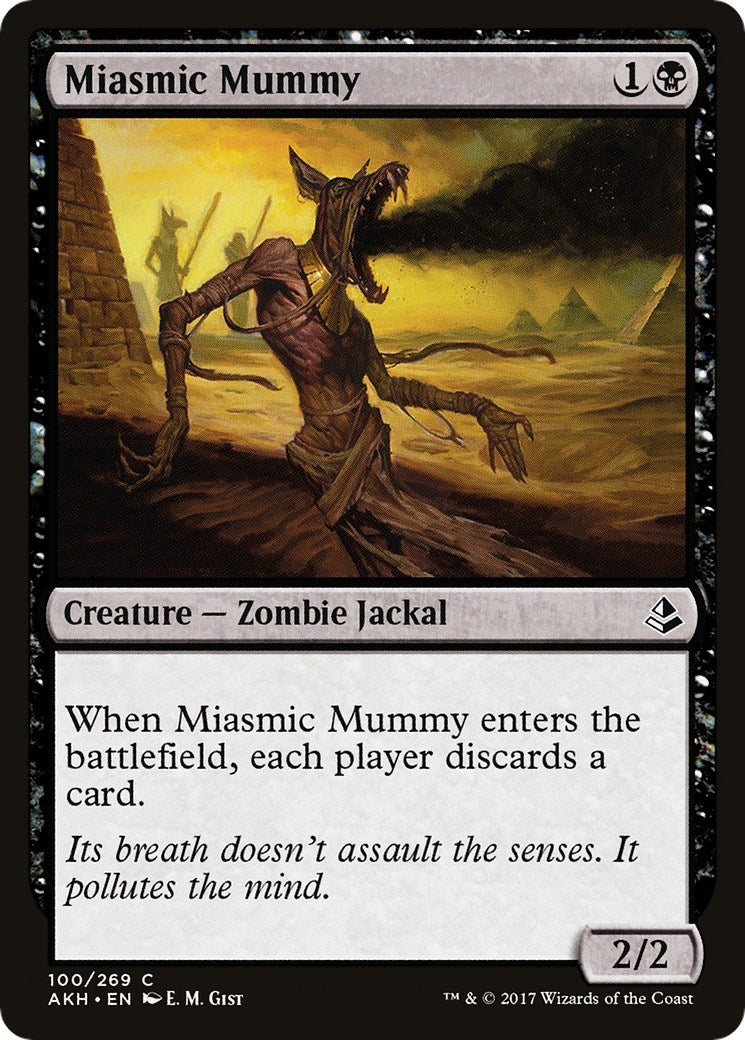 Image for Miasmic Mummy (100) (Amonkhet) - Magic: The Gathering