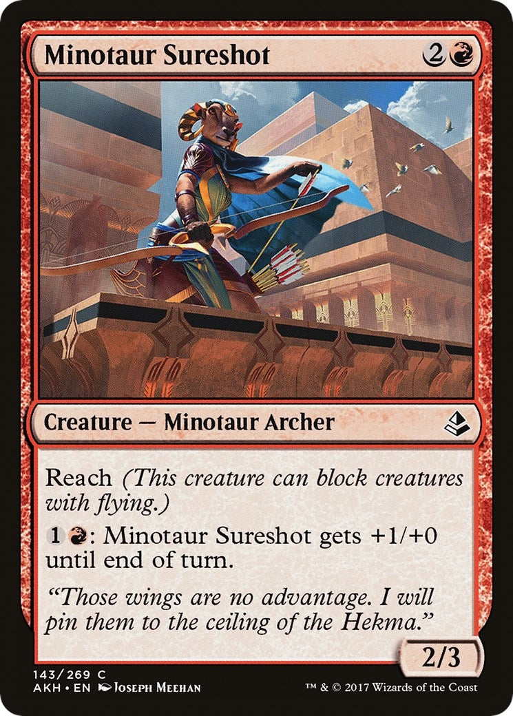 Image for Minotaur Sureshot (143) (Amonkhet) - Magic: The Gathering