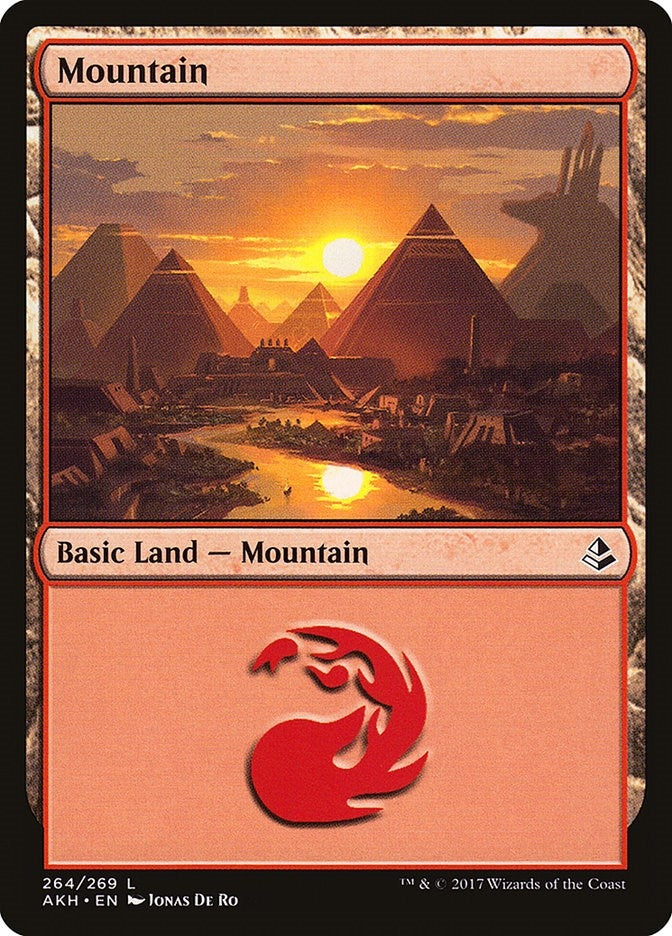 Image for Mountain (264) (264) (Amonkhet) - Magic: The Gathering