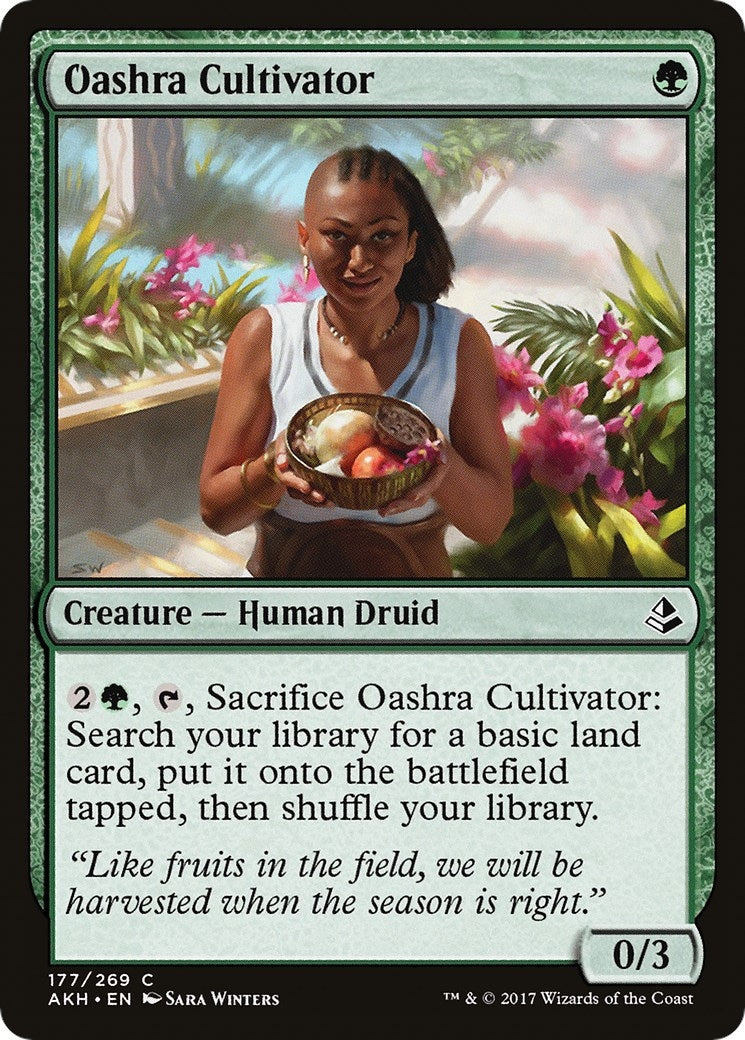 Image for Oashra Cultivator (177) (Amonkhet) - Magic: The Gathering