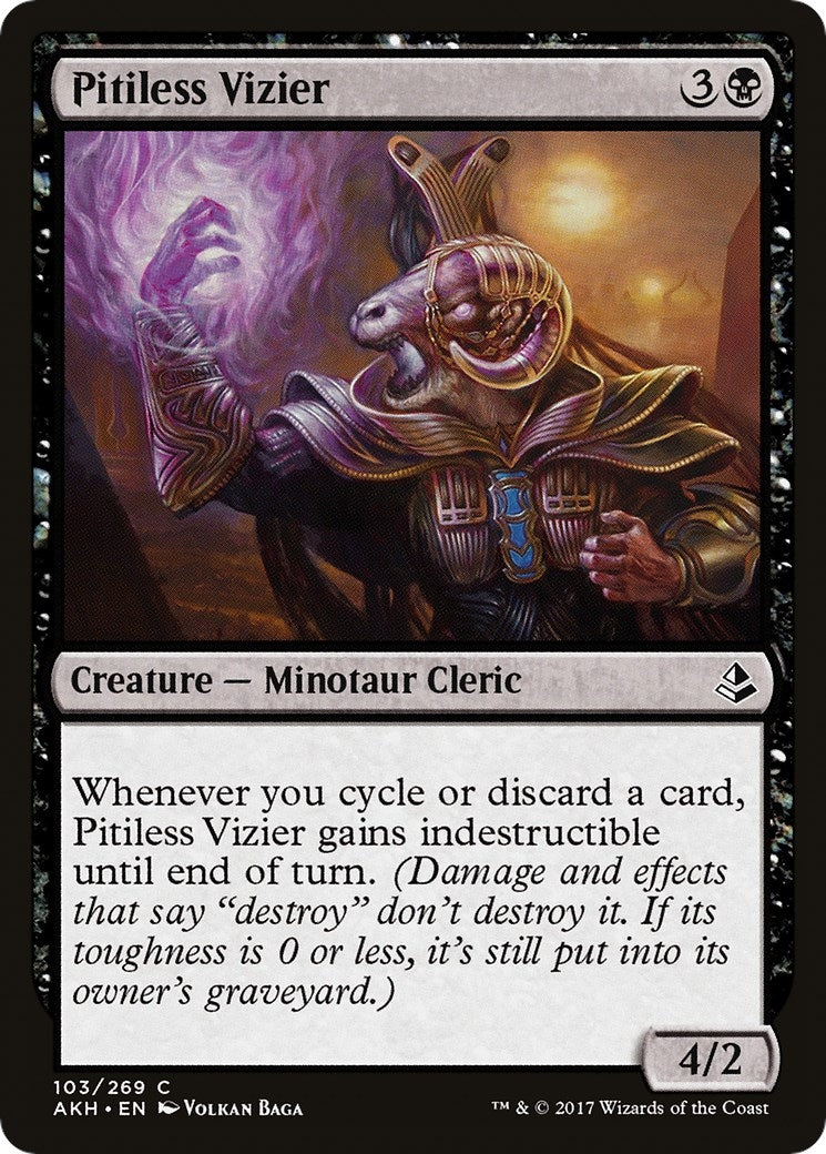 Image for Pitiless Vizier (103) (Amonkhet) - Magic: The Gathering