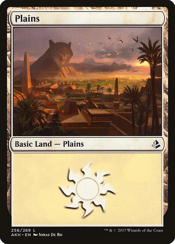 Image for Plains (256) (256) (Amonkhet) - Magic: The Gathering