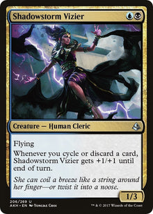 Image for Shadowstorm Vizier (206) (AKH) - Magic: The Gathering