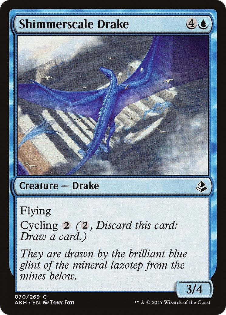 Image for Shimmerscale Drake (70) (Amonkhet) - Magic: The Gathering