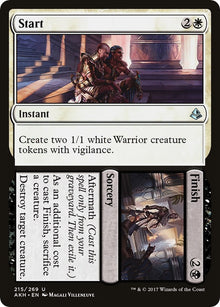 Image for Start // Finish (215) (AKH) - Magic: The Gathering