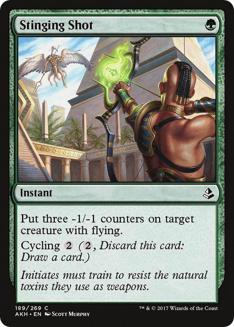 Image for Stinging Shot (189) (Amonkhet) - Magic: The Gathering