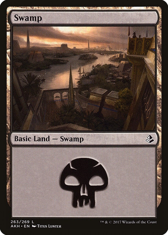 Image for Swamp (263) (263) (Amonkhet) - Magic: The Gathering