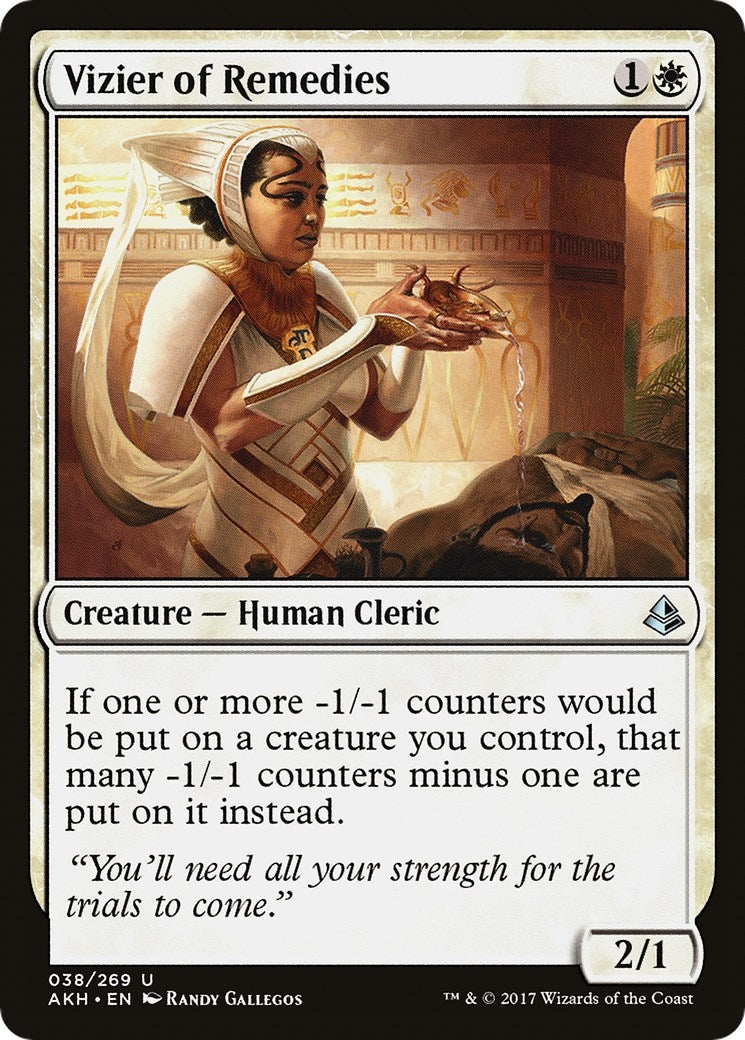 Vizier of Remedies (38) (Amonkhet)