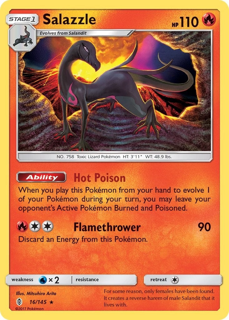 Salazzle (16/145) (SM - Guardians Rising)