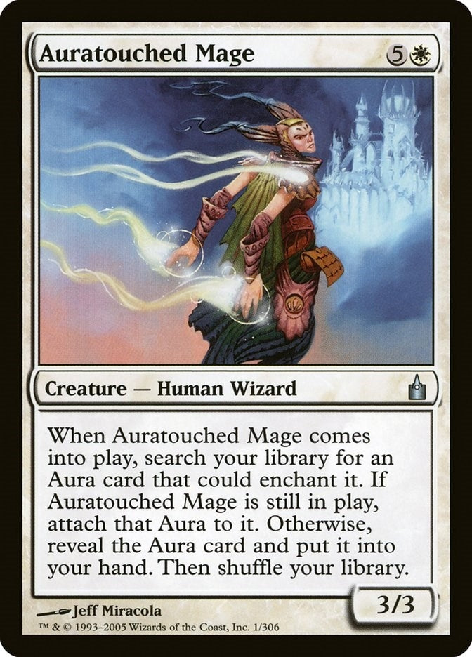 Image for Auratouched Mage (1) (Ravnica: City of Guilds) - Magic: The Gathering