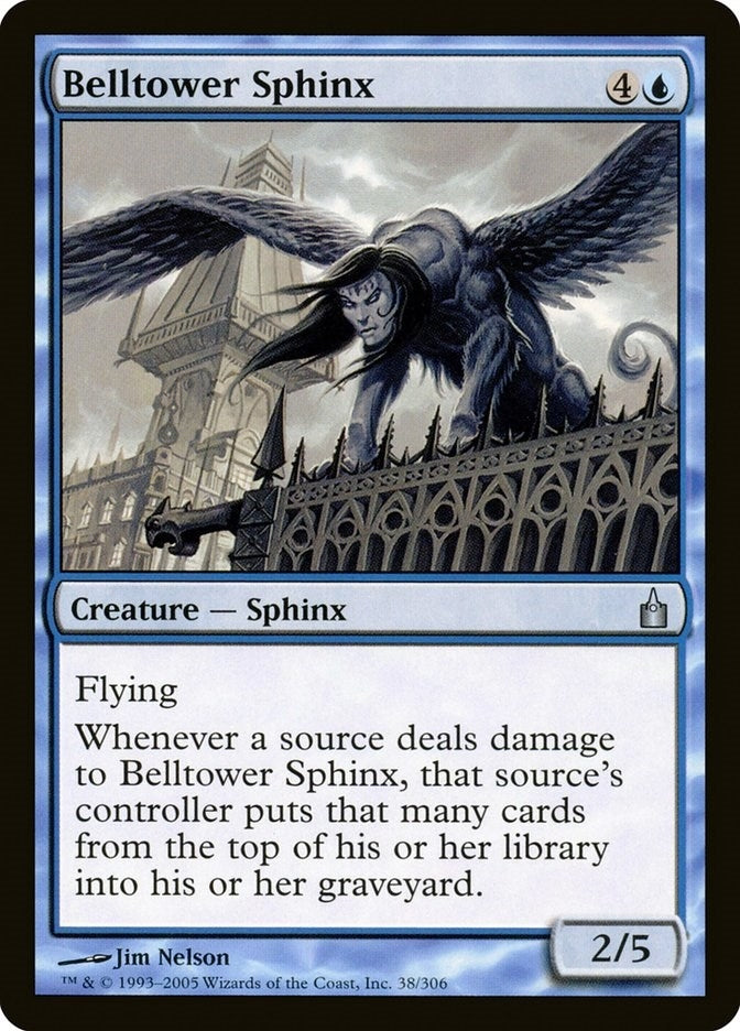Image for Belltower Sphinx (38) (Ravnica: City of Guilds) - Magic: The Gathering