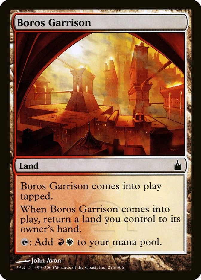 Image for Boros Garrison (275) (Ravnica: City of Guilds) - Magic: The Gathering