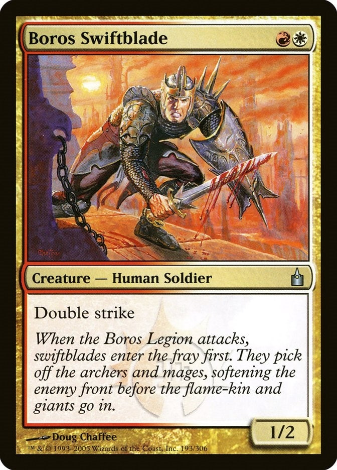 Boros Swiftblade (193) (Ravnica: City of Guilds)