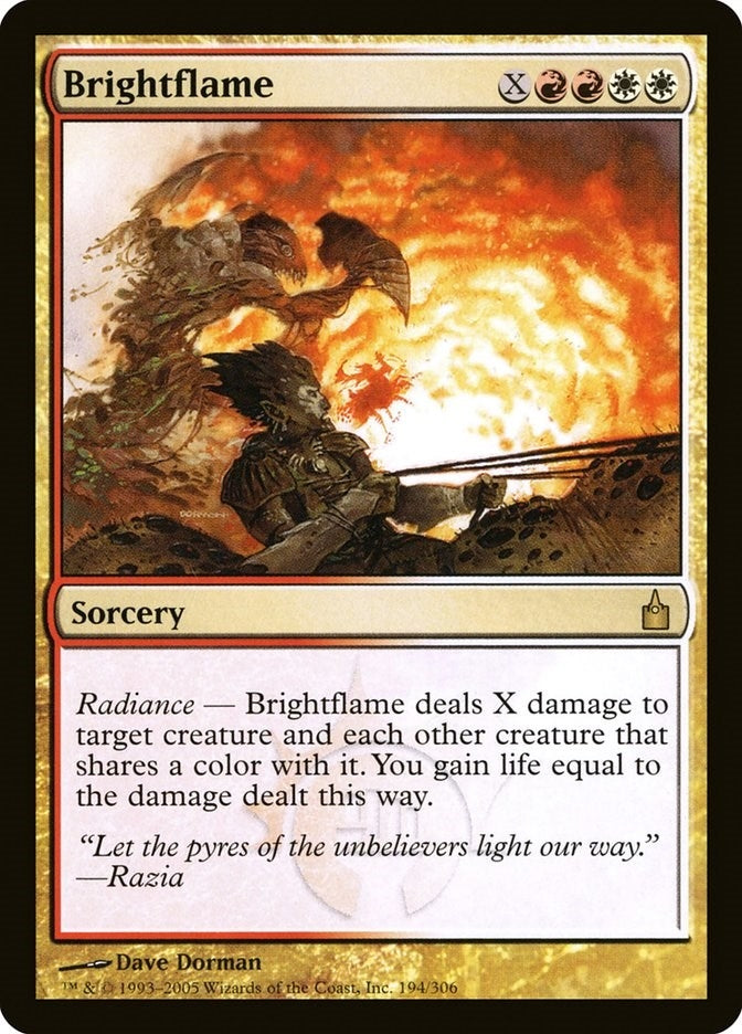 Image for Brightflame (194) (Ravnica: City of Guilds) - Magic: The Gathering
