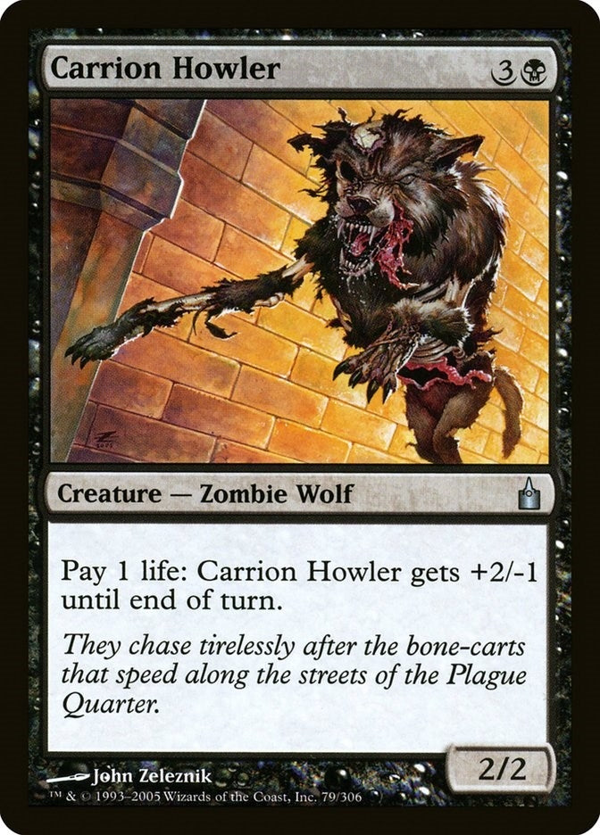 Image for Carrion Howler (79) (Ravnica: City of Guilds) - Magic: The Gathering