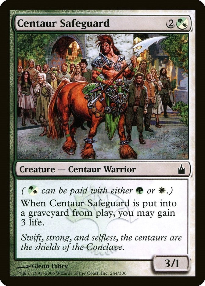 Centaur Safeguard (244) (Ravnica: City of Guilds)