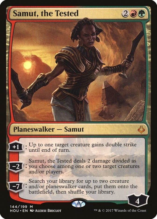 Image for Samut, the Tested (144) (Hour of Devastation) - Magic: The Gathering