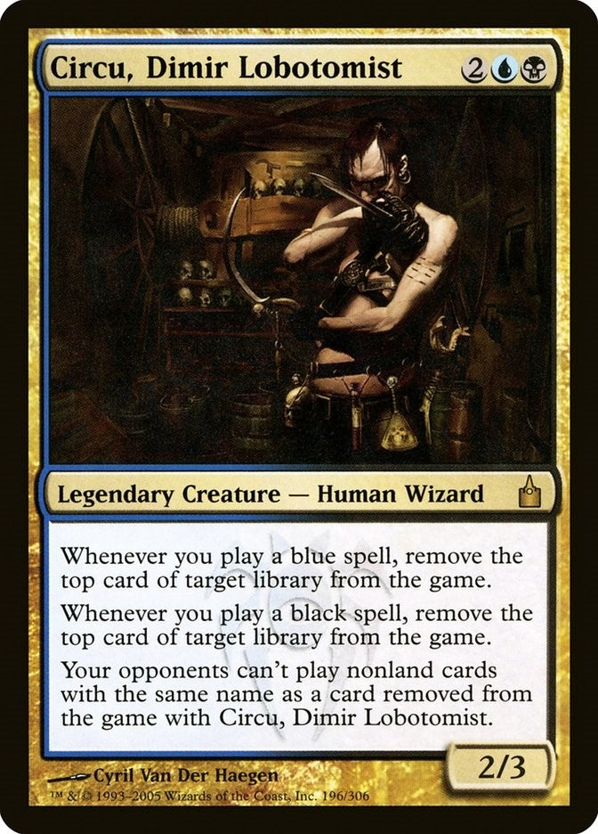 Circu, Dimir Lobotomist (196) (Ravnica: City of Guilds)