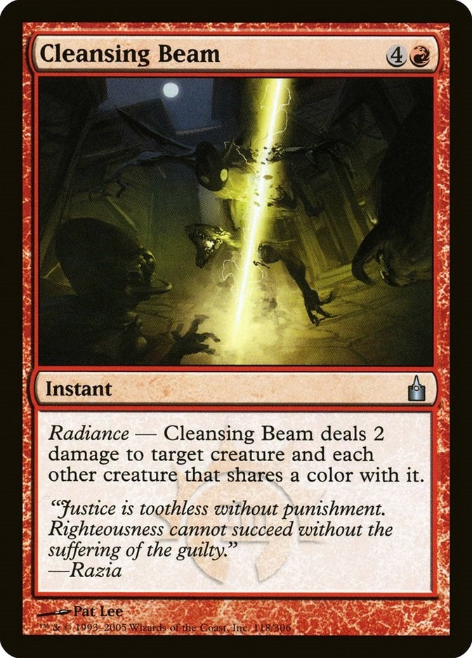 Cleansing Beam (118) (Ravnica: City of Guilds)