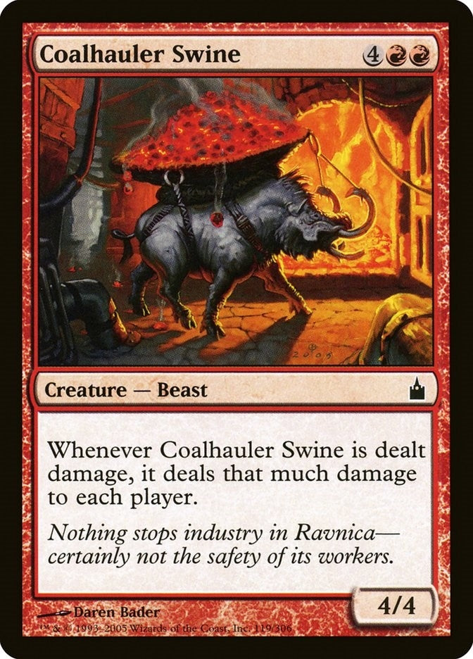 Coalhauler Swine (119) (Ravnica: City of Guilds)
