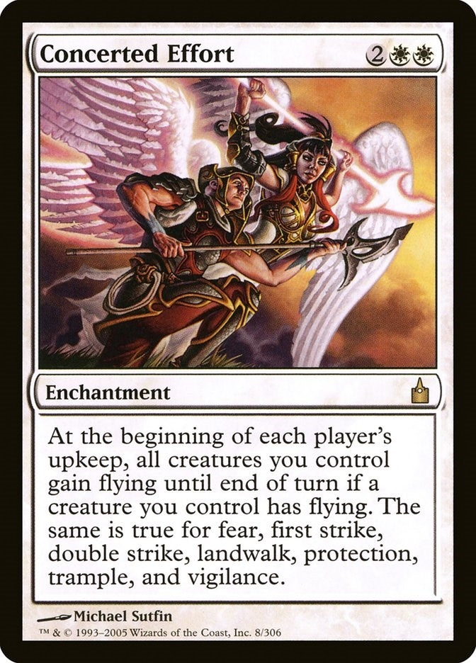 Concerted Effort (8) (Ravnica: City of Guilds)