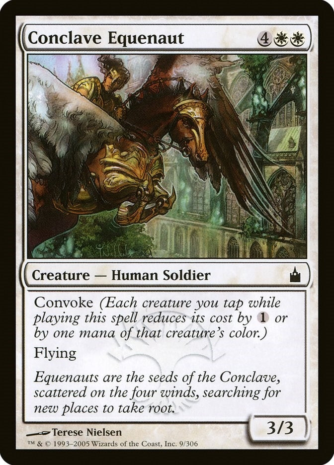 Image for Conclave Equenaut (9) (Ravnica: City of Guilds) - Magic: The Gathering