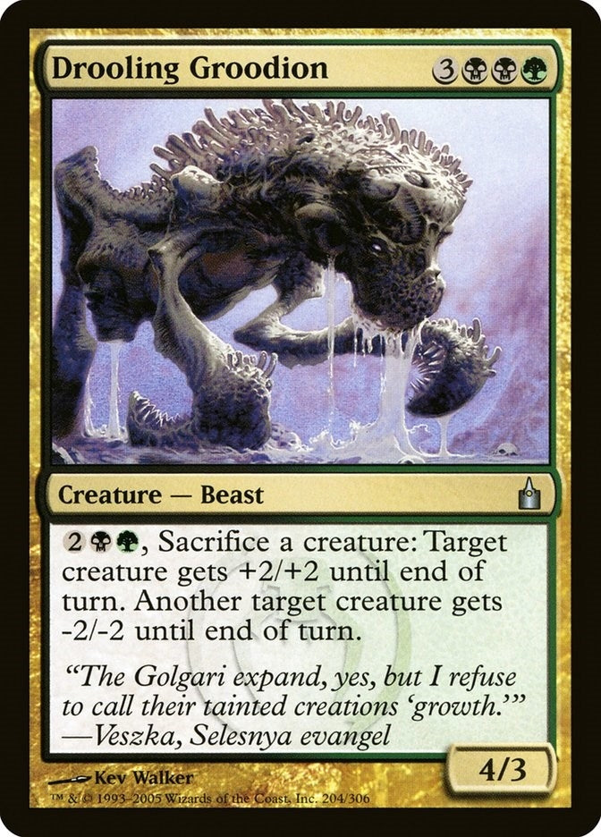 Drooling Groodion (204) (Ravnica: City of Guilds)