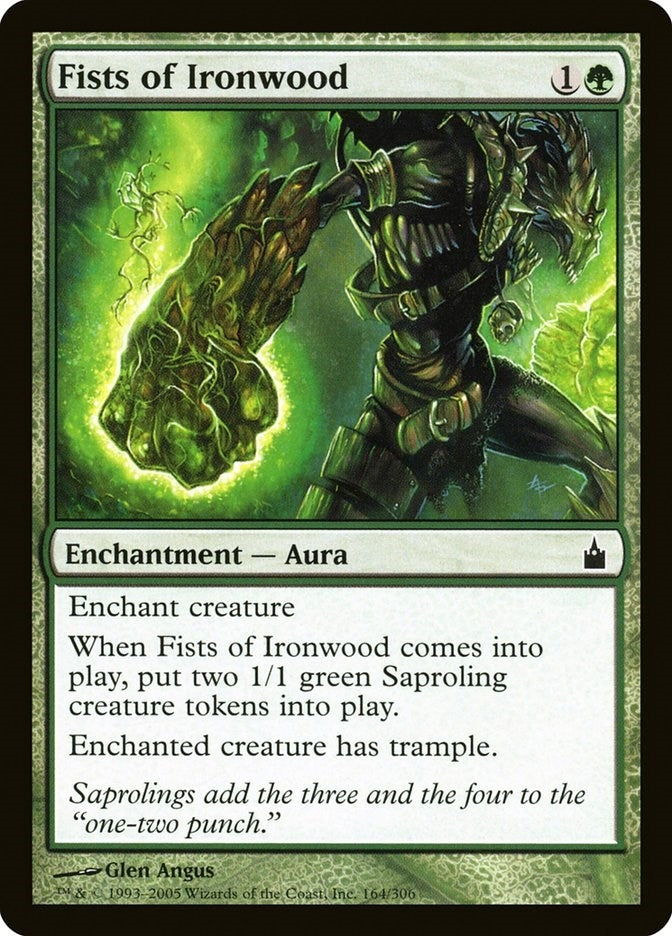 Fists of Ironwood (164) (Ravnica: City of Guilds)