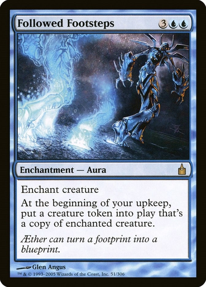 Image for Followed Footsteps (51) (Ravnica: City of Guilds) - Magic: The Gathering