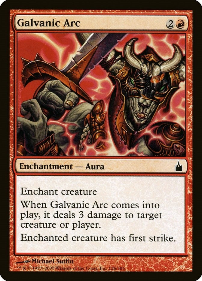 Image for Galvanic Arc (126) (Ravnica: City of Guilds) - Magic: The Gathering