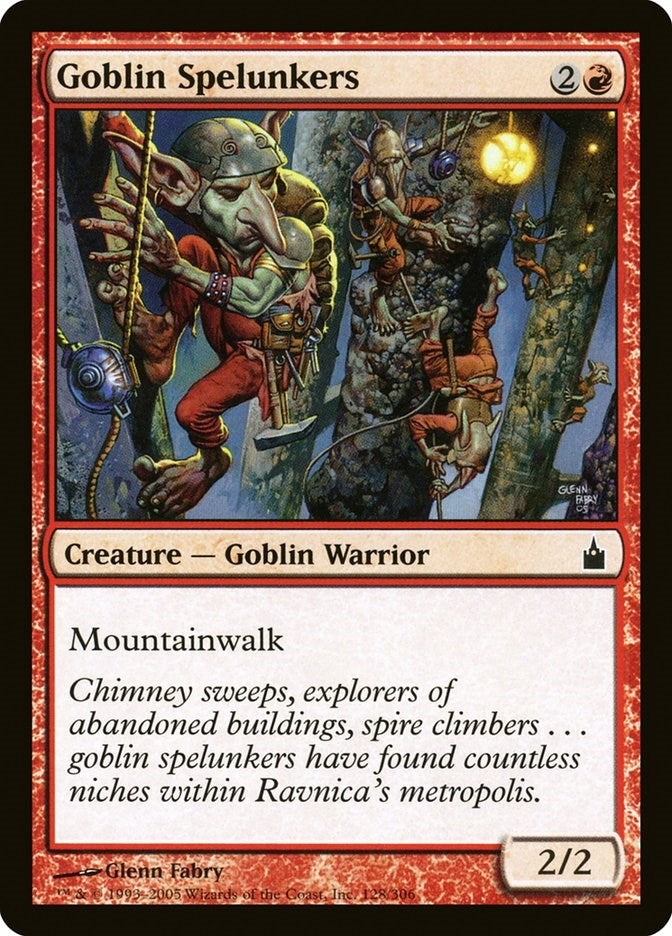 Goblin Spelunkers (128) (Ravnica: City of Guilds)