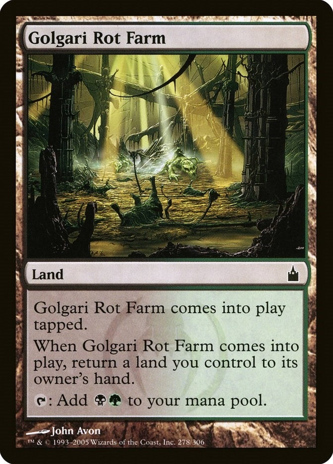 Golgari Rot Farm (278) (Ravnica: City of Guilds)