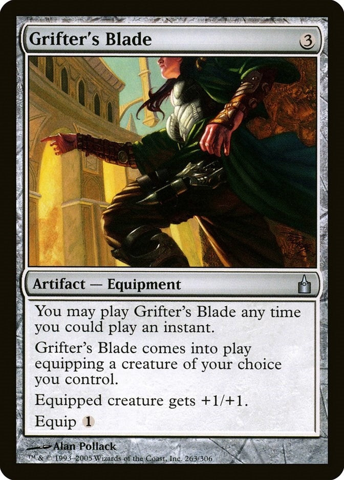 Grifter's Blade (263) (Ravnica: City of Guilds)