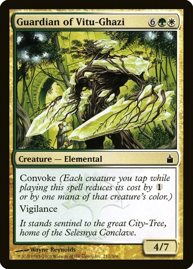 Image for Guardian of Vitu-Ghazi (212) (Ravnica: City of Guilds) - Magic: The Gathering