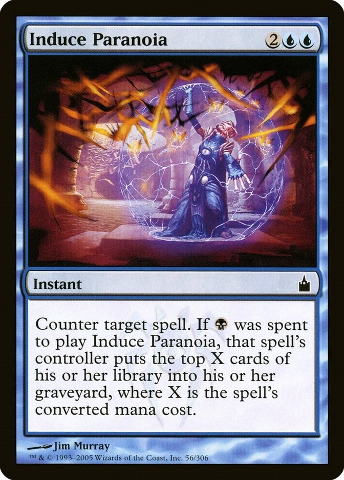 Induce Paranoia (56) (Ravnica: City of Guilds)