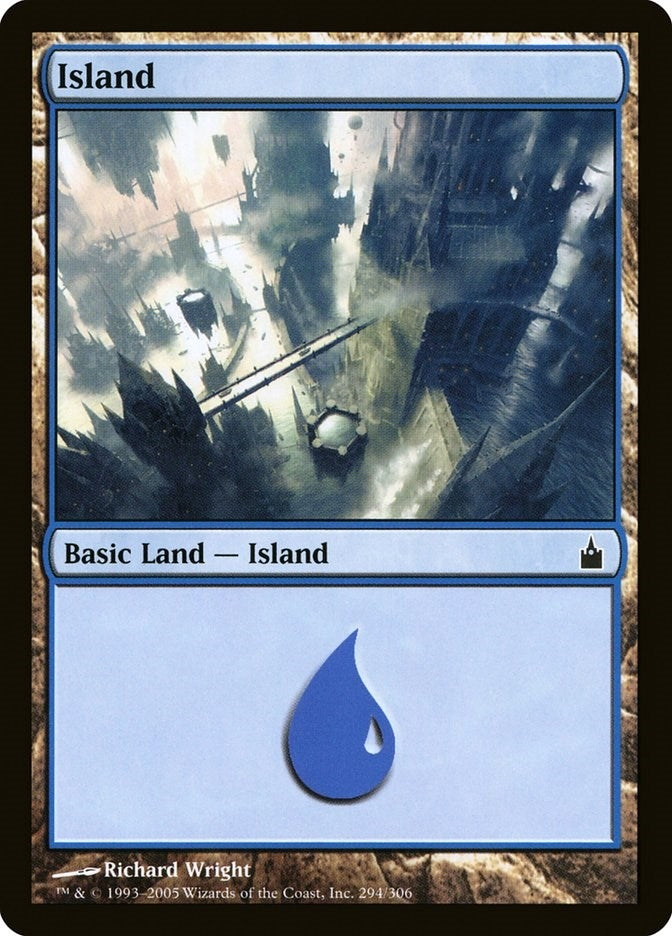 Island (294) (294) (Ravnica: City of Guilds)